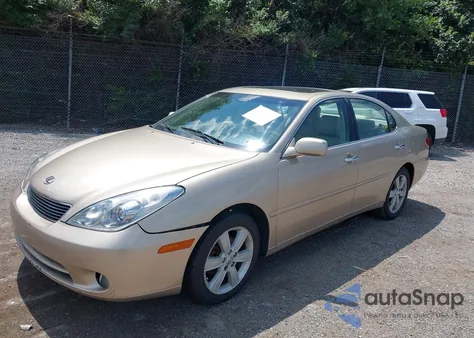 2006 Lexus Es 330 из США, поврежденный, VIN JTHBA30G165143697